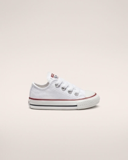 Converse Chuck Taylor All Star Fiu Rövidszárú Fehér | DSUVQGP-HU